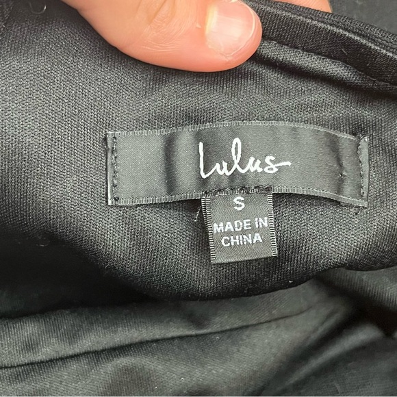 Lulus women’s Harlyn mesh inset body-con dress - Picture 3 of 5